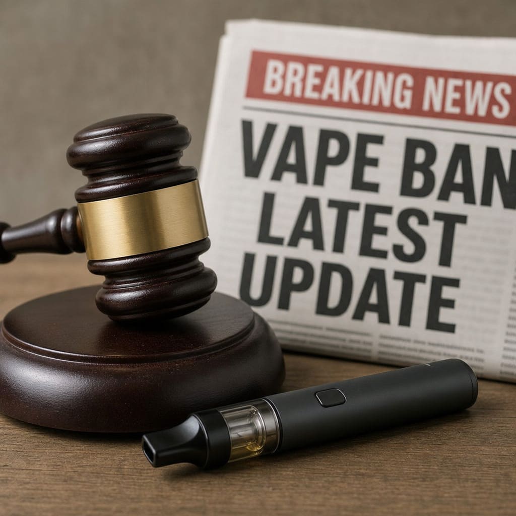 vape ban breaking news