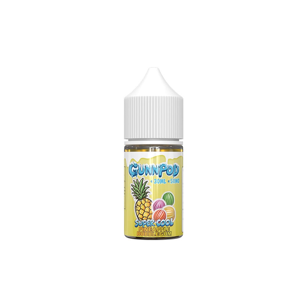 GUNNPOD Super Cool Pineapple Bubblegum E-Liquid Image