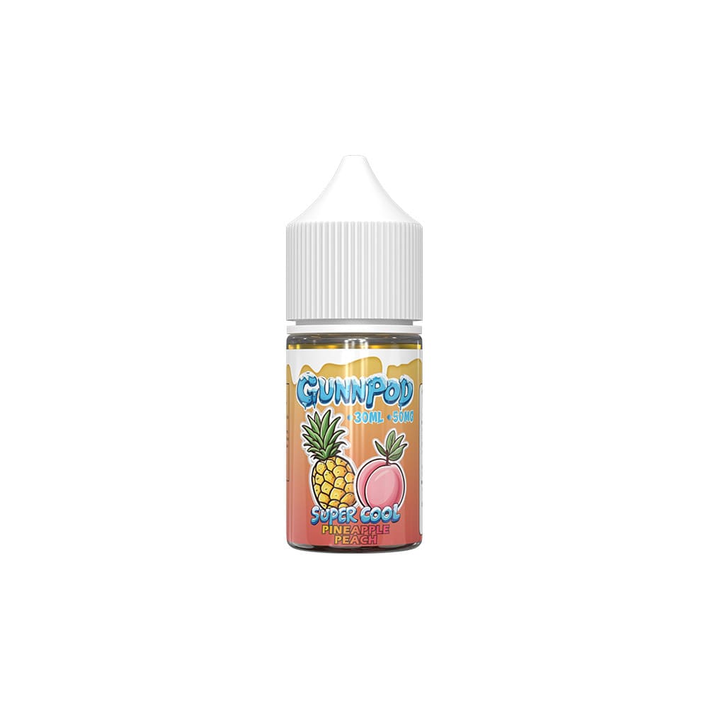 GUNNPOD Super Cool Pineapple Peach E-Liquid Image