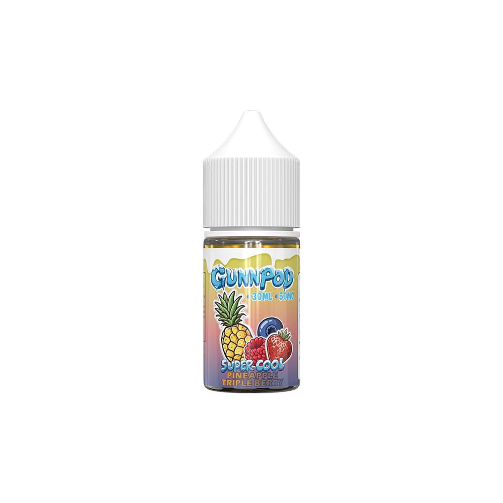 GUNNPOD Super Cool Pineapple Triple Berry E-Liquid Image