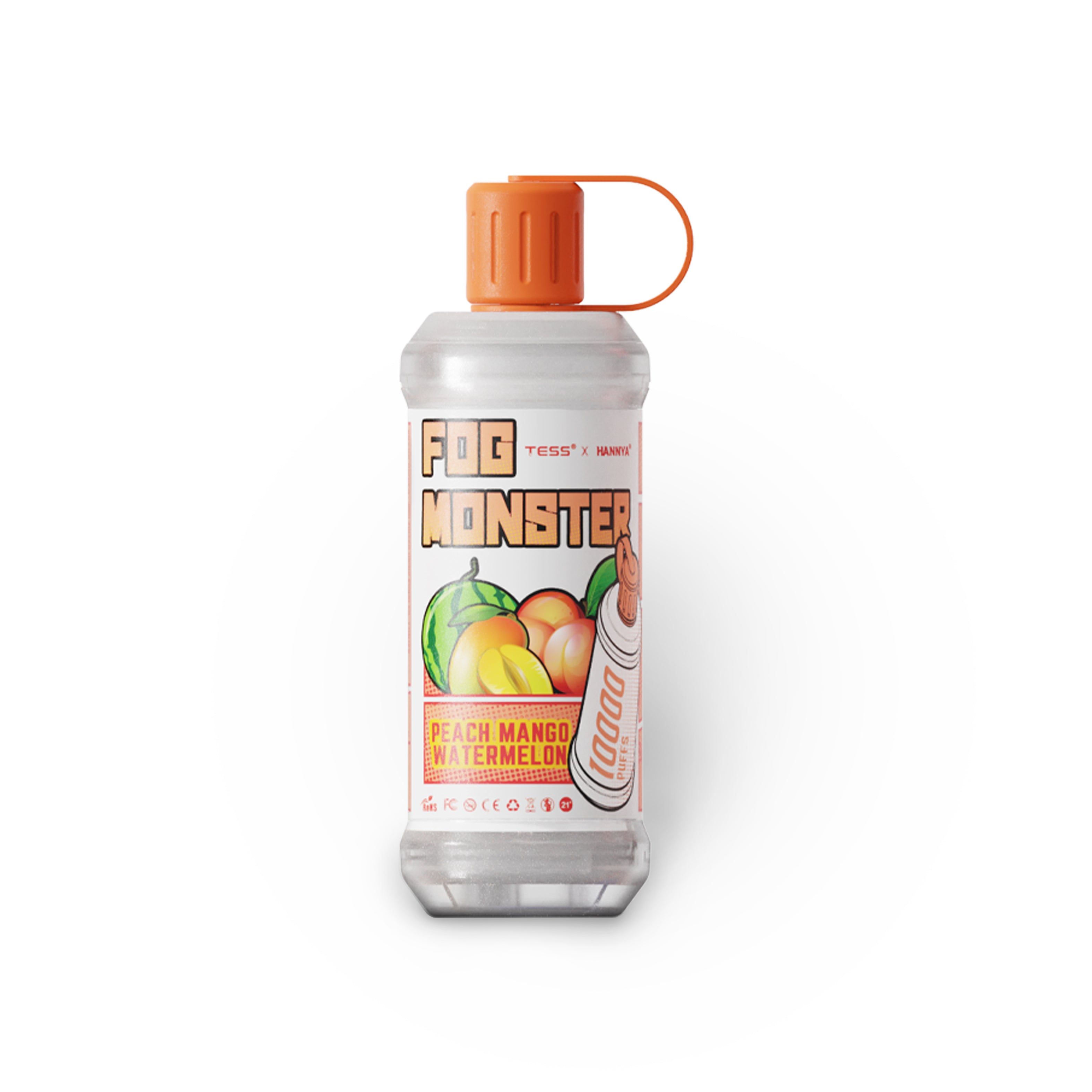 Peach mango watermelon